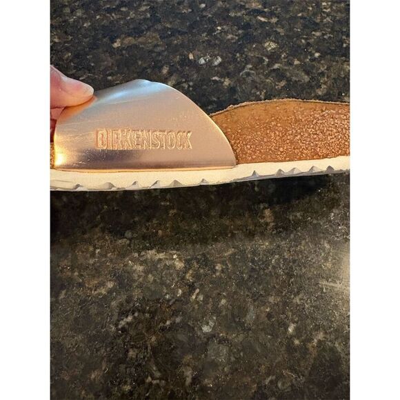 Birkenstock Madrid Women's Sandals Rose Gold Size 6 EU 37 Slip-On Casual - Picture 12 of 12